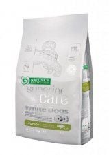 Корм Nature's Protection беззерновой для щенков мелких пород, с белой рыбой, SC white Dogs Grain Free, 1,5 кг