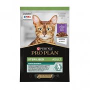 Пауч Pro Plan для взрослых стерилизованных кошек и кастрированных котов, нежные кусочки с уткой, MAINTENANCE, 85 г