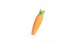 Игрушка CAMON морковь из люфа для маленьких питомцев, 15 см