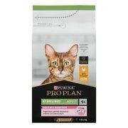 Корм Purina Pro Plan, для стерилизованных взрослых кошек, со вкусом курицы, Sterilised Adult Delicate Digestion, 1,5 кг