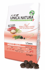 Корм Unica Natura Maxi для собак средних, крупных и гигантских пород всех возрастов, ягненок, рис и конские бобы, 2,5 кг