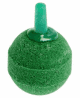Минеральный распылитель VladOx для аквариумных компрессоров - зеленый шарик 22х20х4 мм
