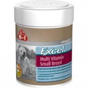 Витамины 8in1 Excel для собак мелких пород, Multi Vitamin Small Breed, 70 шт