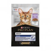 Пауч Purina Pro Plan для взрослых кошек, живущих дома, вкусные кусочки с индейкой в желе, 85 г