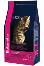 Корм Eukanuba для стерилизованных кошек, Sterilized, 400 г