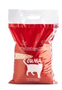 Древесный наполнитель "Сима", 3кг