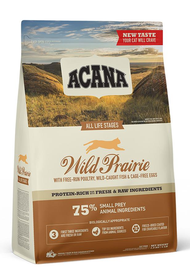 Беззерновой корм для кошек купить. Корм для кошек Acana Wild Prairie. Акана Regionals Wild Prairie. Acana grasslands 4,5 kg. Acana корм для котят.