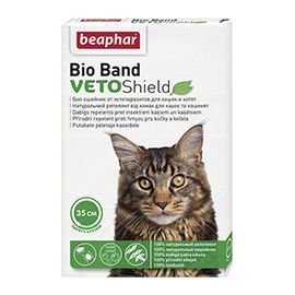 Биоошейник VETO Shield Bio Band от паразитов для кошек и котят