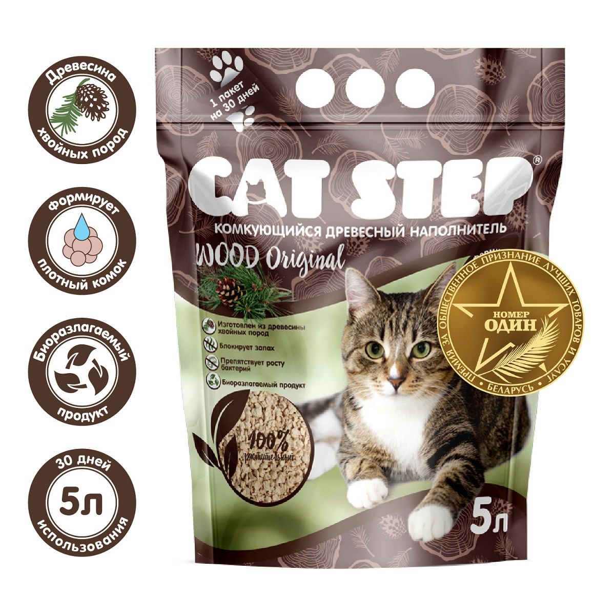 Cat step wood