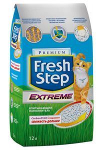 Бентонитовый наполнитель Fresh Step Extreme, 6.35кг