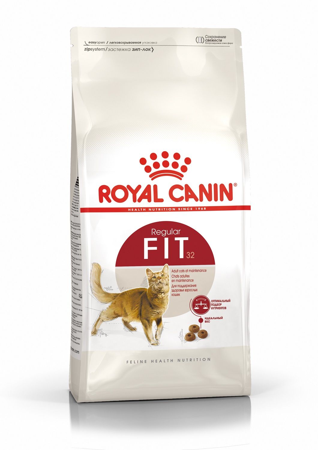 Корм Royal Canin Fit 32 для взрослых кошек в возрасте старше 1 года для ...
