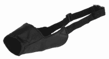 Намордник "TRIXIE" регулируемый, мягкий, размер XS, 12 см/12-28, чёрный