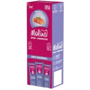 Крем-лакомство Molina Функциональное с лососем для котят и взрослых кошек, Anti-Hairball, 12 шт