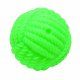 Игрушка Клубок ниток с пищалкой для собак, зелёный, 8 см