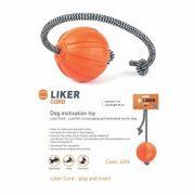 Тренировочный снаряд LIKER CORD в виде мячика на веревке, 9 см