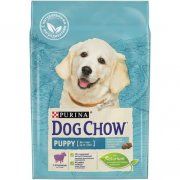 Корм Dog Chow для щенков с ягненком, 2,5 кг