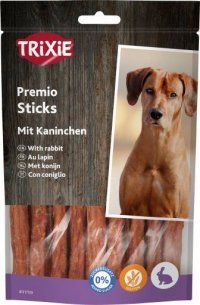 Лакомства TRIXIE для собак, палочки из кролика, без глютена и сахара, PREMIO, 100 г