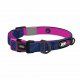 Ошейник JOYSER для собак ошейник S, синий с розовым, Walk Base Collar, 1,2x20-29 см