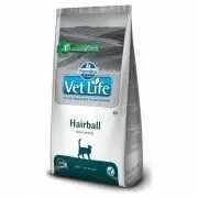 Корм Vet Life для кошек, для выведения комочков шерсти, Cat Hairball, 2 кг