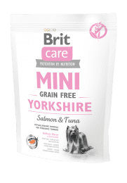 Корм Brit беззерновой, для йоркширских терьеров, Care MINI GF Yorkshire, 400 г