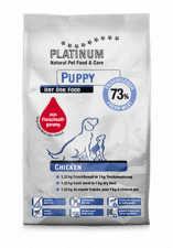 Корм Platinum для щенков и молодых собак, со вкусом курицы, 1,5 кг