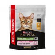 Корм Purina Pro Plan для взрослых кошек с чувствительным пищеварением, с курицей, DELICATE DIGESTION, 400+200 г