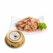 Консервы NUEVO для кошек с филе лосося с индейкой и кресс-салатом 85 г