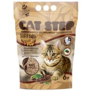 Наполнитель Cat Step Tofu Latte растительный комкующийся, 2,7 кг(6 л)