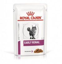 Пауч Royal Canin диетический для взрослых кошек при ранней стадии почечной недостаточности, кусочки в соусе, Early Renal, 85 г