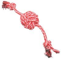 Игрушка Большой шар, канатная с ручками, для собак, 32 см