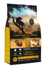 Корм сухой AMBROSIA GRAIN FREE для котят, индейка, курица, 1,5 кг
