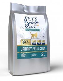 Корм Pet's Brunch, для защиты и профилактики мочевой системы у взрослых кошек, Urinary Protection, 2 кг