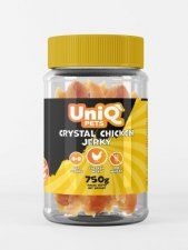 Лакомства UNIQ PETS для собак, мягкая (вяленая) куриная грудка, 750 г