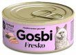 Консервы Gosbi Fresko Cat для кошек, после стерилизации, с курицей и кроликом, 70 г