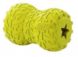Игрушка NERF для собак, Игрушка-кормушка (серия "Шина"), 10 см