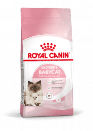 Корм Royal Canin Mother & Babycat для беременных и кормящих кошек, а также для котят во время первой фазы роста (в возрасте от 1 до 4 месяцев) и в период отъёма, 400 г