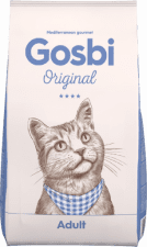 Корм GOSBI Original Cat Adult, для взрослых кошек, Курица, 1 кг
