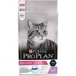 Корм Purina Pro Plan для кошек старше 7 лет с высоким содержанием индейки, 1,5 кг