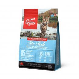 Корм Orijen для кошек, Six Fish, 1,8 кг