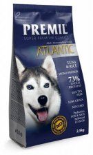 Корм Premil для чувствительного пищеварения взрослых собак, Atlantic Super Premium, 2,5 кг