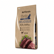 Корм Fitmin Purity для кошек, привередливых в питании с олениной, DELICIOUS, 1,5 кг