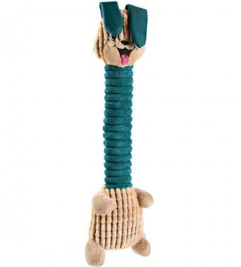 Игрушка заяц с пищалкой для собак, Toy Dog Granby, 38 см