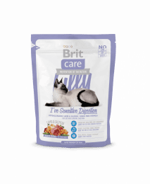 Корм Brit для кошек с чувствтельным пищеварением, Care Cat Lilly Sensitive Digestion, 400 г