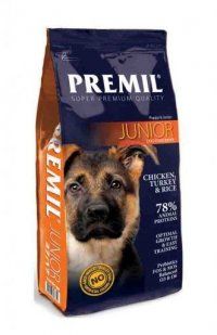 Корм PREMIL Junior SuperPremium для щенков и юниоров, 1 кг