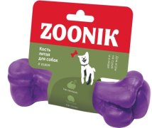 Игрушка Кость литая, средняя, фиолетовая, 15,8 см
