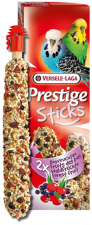 Палочки Versele-Laga для волнистых попугаев с семенами и лесными фруктами, Prestige Sticks, 60 г