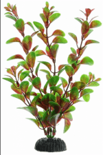 Пластиковое растение Barbus Людвигия Красная, 10 см