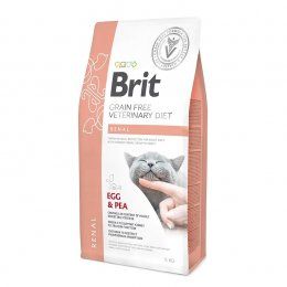 Корм Brit беззерновой, для кошек с заболеваниями почек VDC Renal Egg & Pea, 400 г