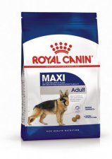 Корм Royal Canin Maxi Adult для взрослых собак крупных размеров (весом от 26 до 44 кг) в возрасте от 15 месяцев до 5 лет, 15 кг