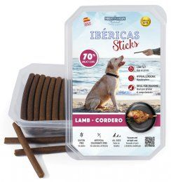 Лакомство Ibericas Sticks, мясные палочки для собак, с ягнёнком, 800 г